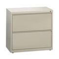 Hirsh Industries 30 in W 2 Drawer File Cabinets, Putty, Legal; Letter; A4 14970